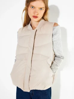 PARFOIS Chaleco Acolchado Crudo Best Sale