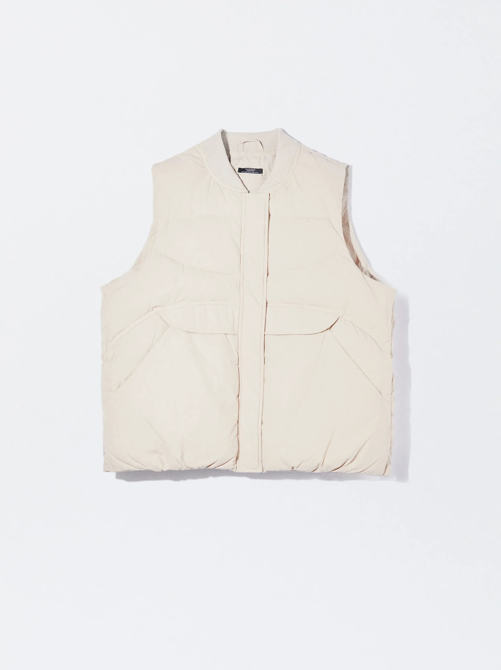 PARFOIS Chaleco Acolchado Crudo Best Sale