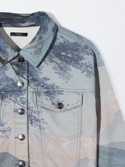 PARFOIS Chaqueta Estampada 100% Algod&oacute;n Multicor Discount