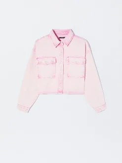 PARFOIS Chaqueta Vaquera Corta Rosa Store