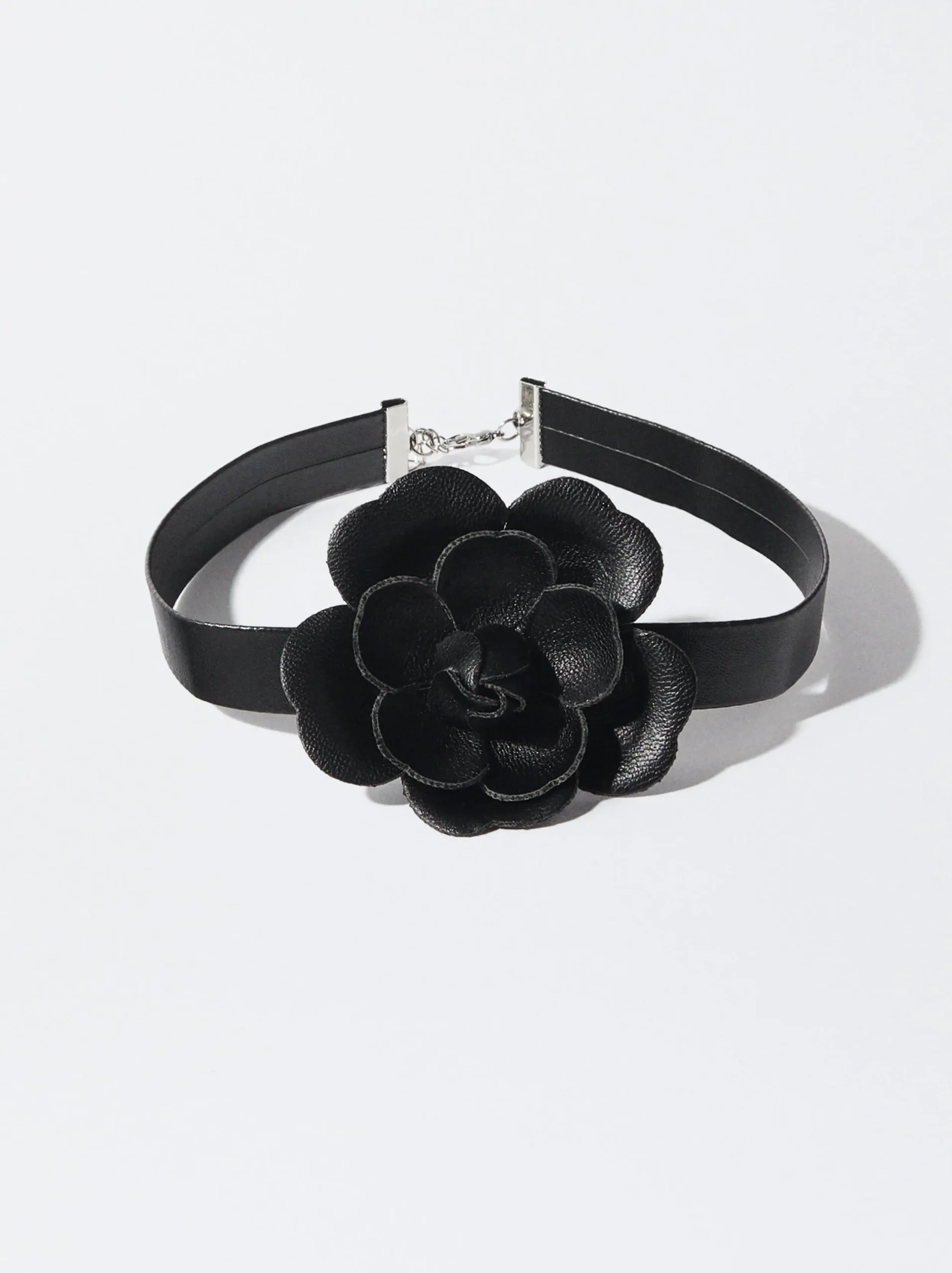 PARFOIS Choker Flor Negro Best