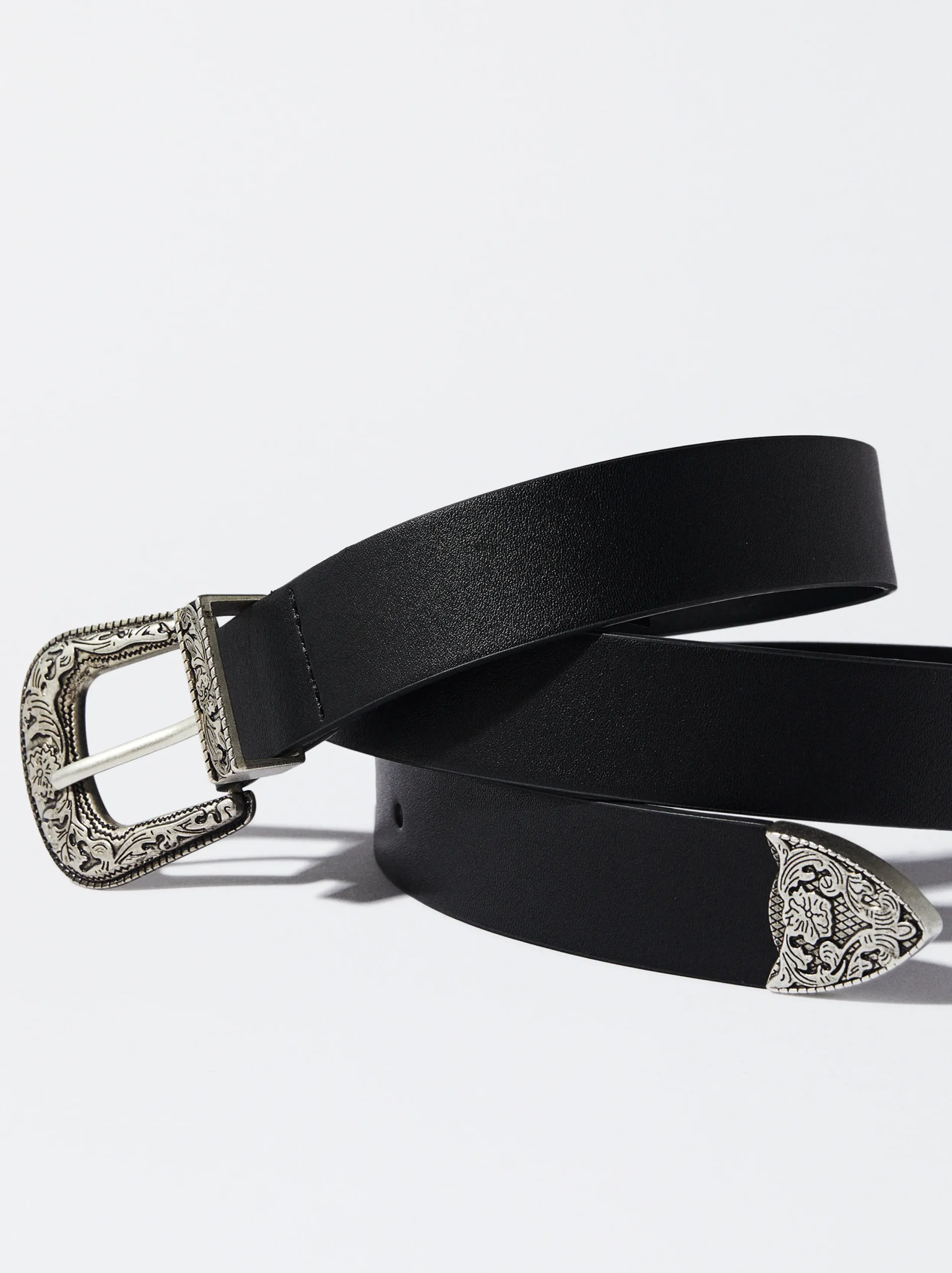 PARFOIS Cinturón Cowboy Negro Flash Sale