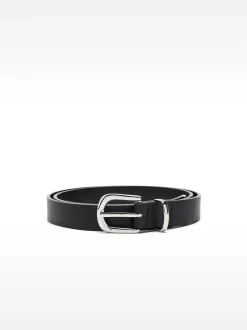PARFOIS Cinturón Liso Con Hebilla Negro Store