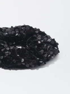 PARFOIS Coletero Con Lentejuelas Negro Online