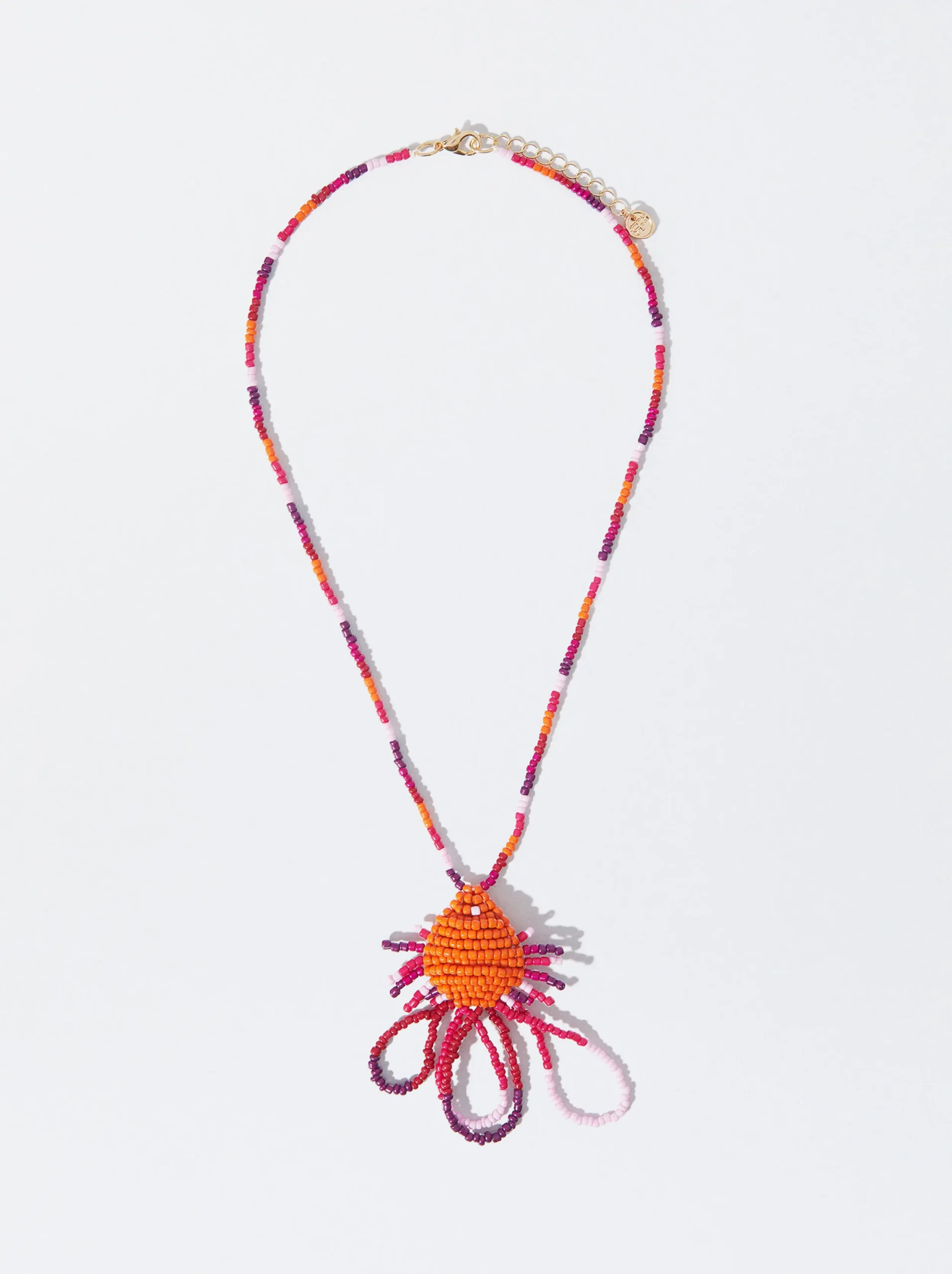 PARFOIS Collar Con Abalorios Multicor Cheap