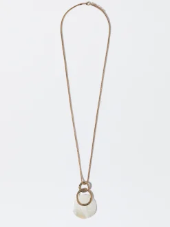 PARFOIS Collar Con Conchas Dorado Flash Sale