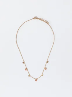 PARFOIS Collar Con Corazones Y Circonitas Multicor Shop