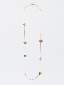 PARFOIS Collar Con Cristales Negro Cheap