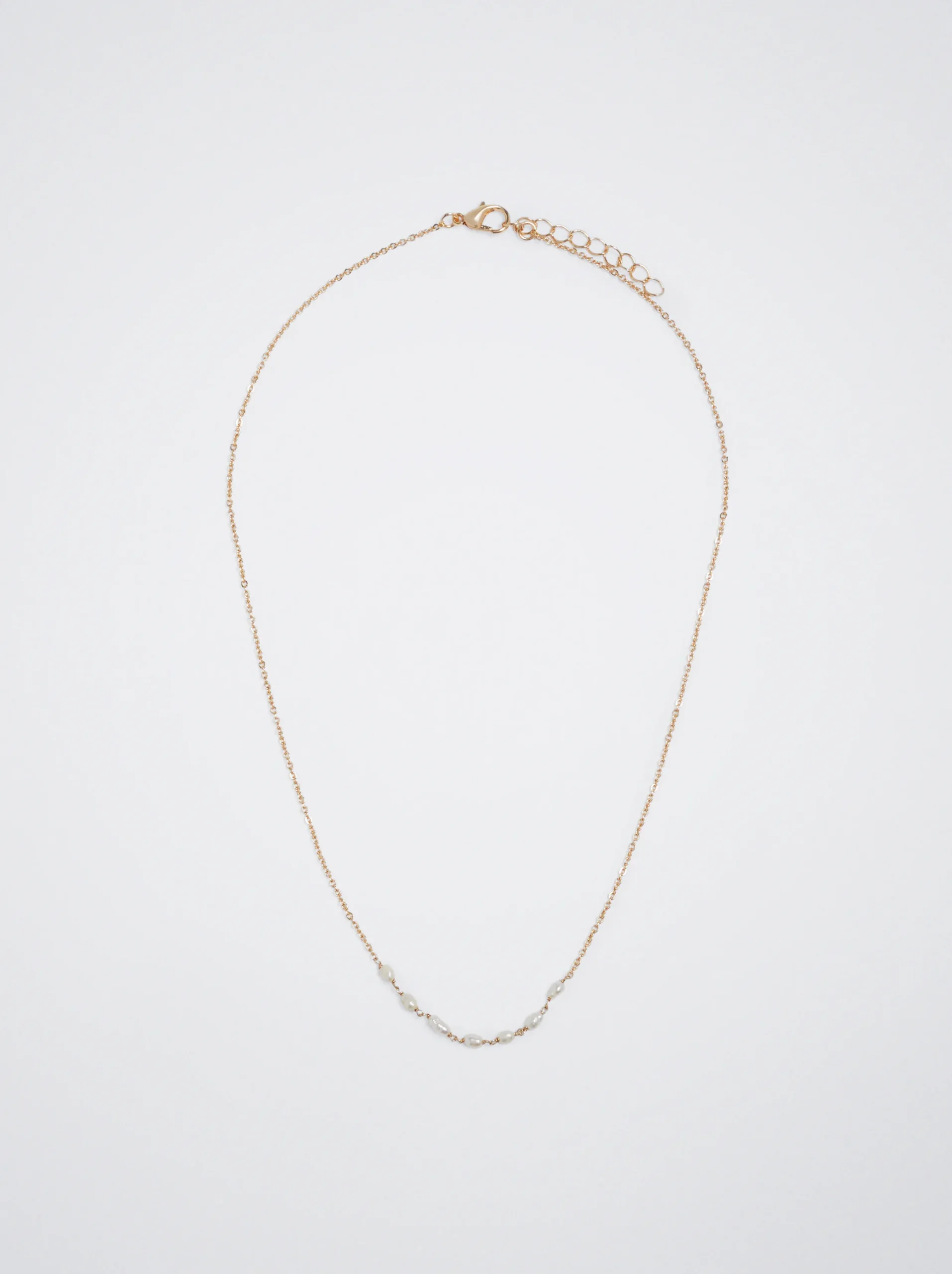 PARFOIS Collar Con Perla De Agua Dulce Fashion