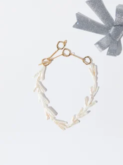 PARFOIS Collar Con Perla De Agua Dulce Dorado Online
