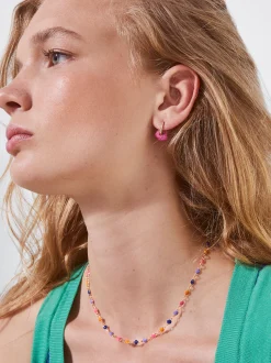 PARFOIS Collar Con Piedra Multicor Best
