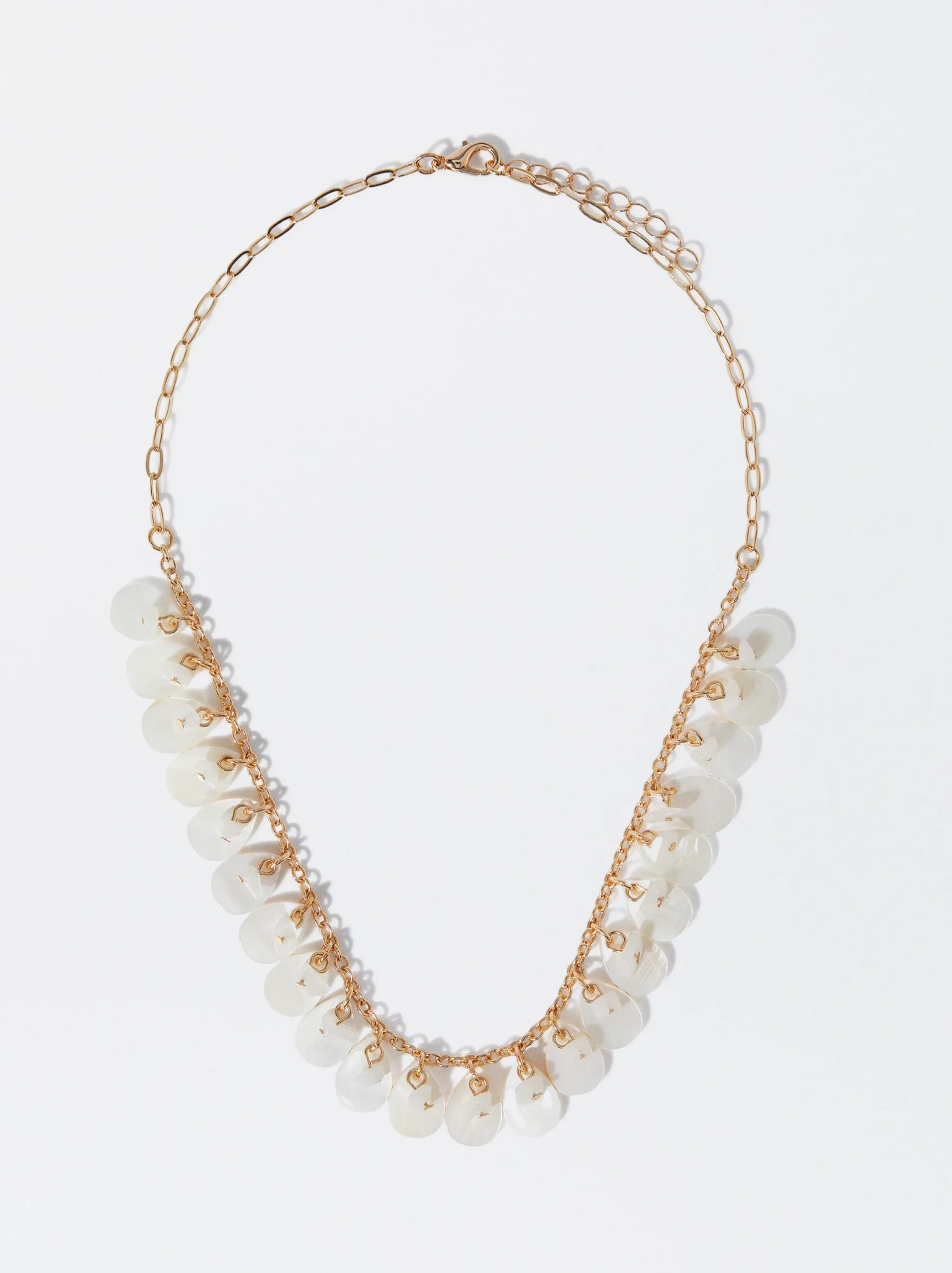 PARFOIS Collar Con Piedras Dorado Hot