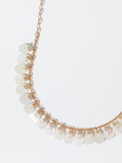 PARFOIS Collar Con Piedras Dorado Hot