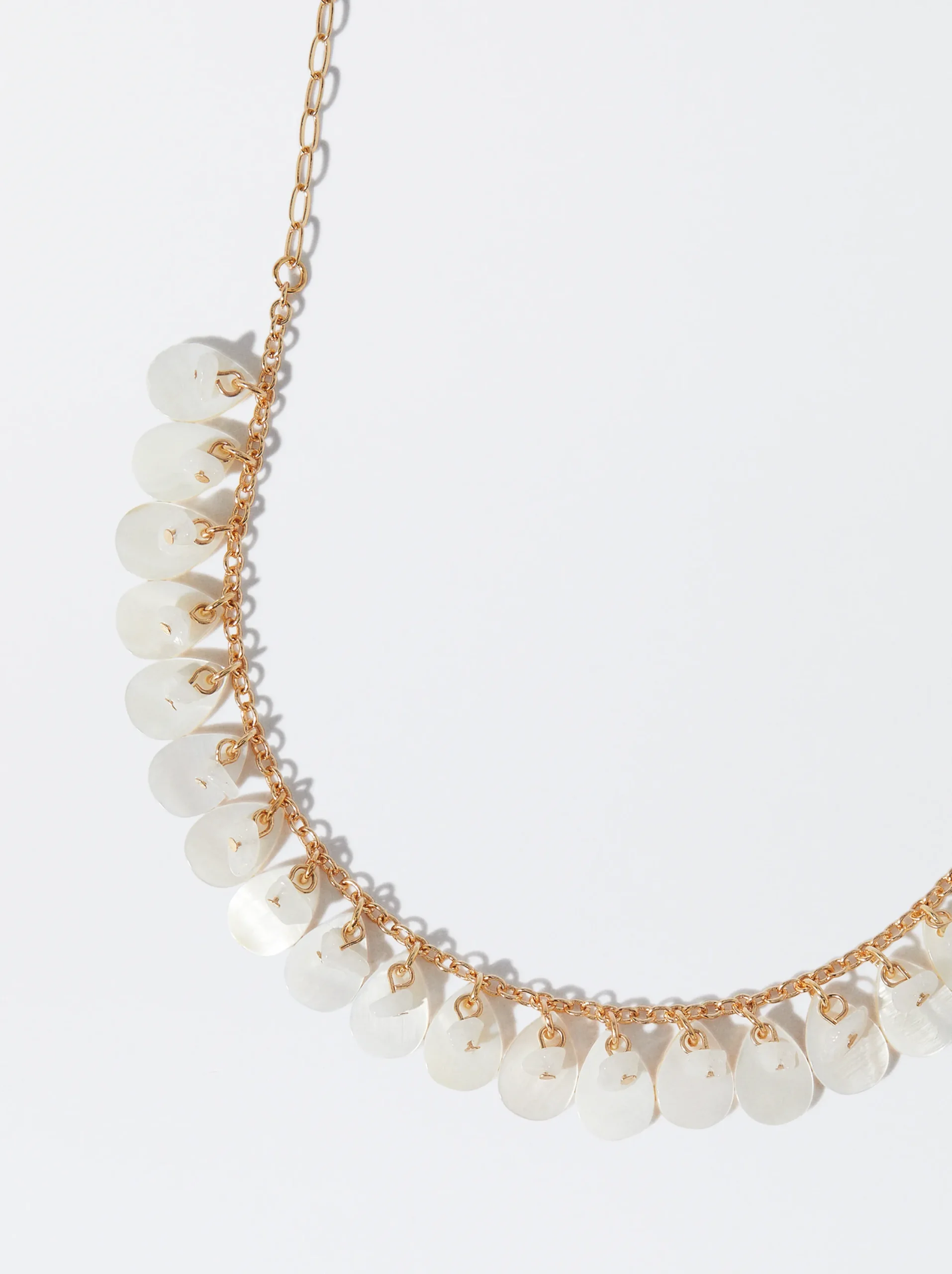 PARFOIS Collar Con Piedras Dorado Hot