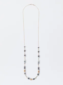 PARFOIS Collar Con Resina Azul Discount