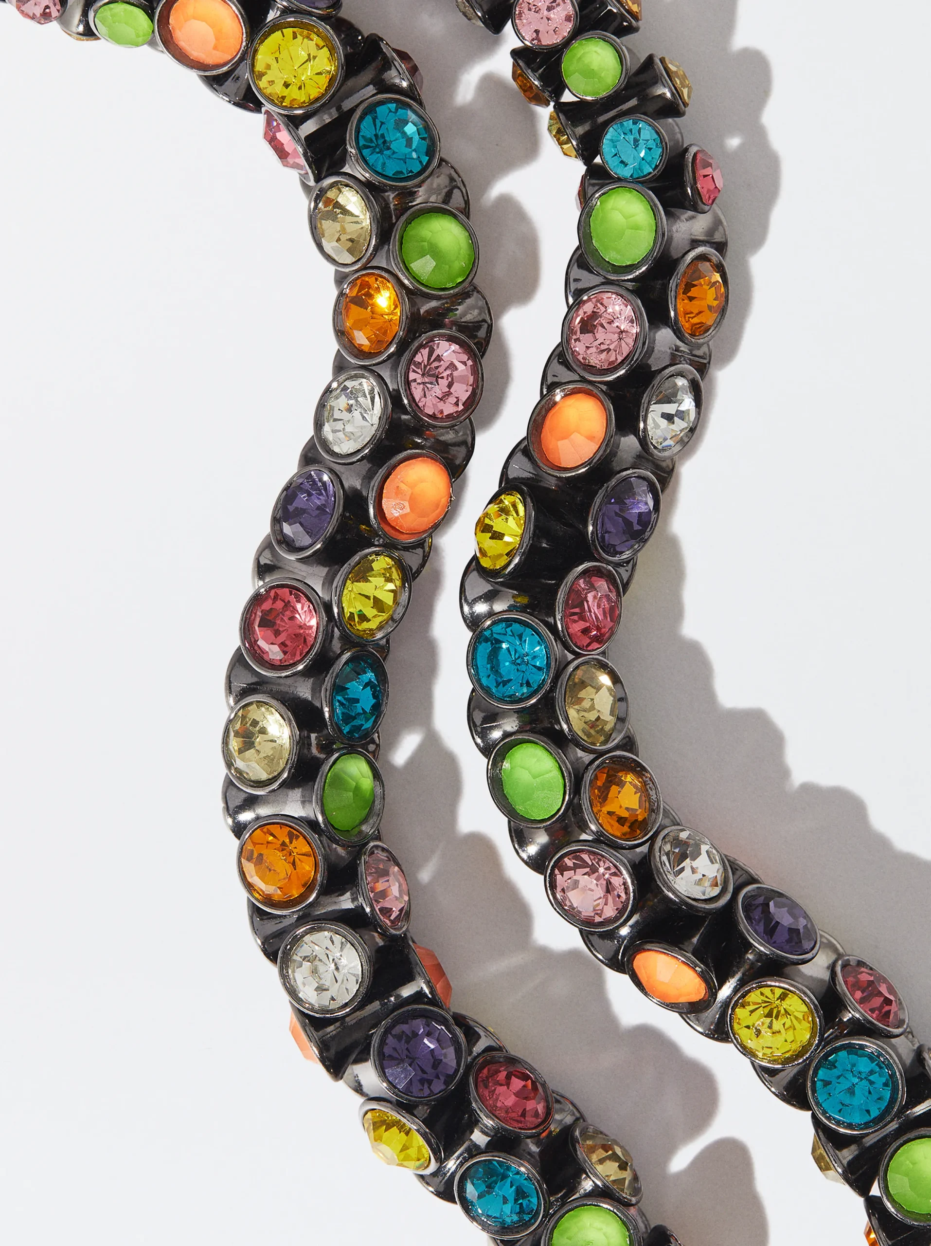 PARFOIS Collar Corto Piedra Multicolor Multicor Online