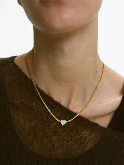 PARFOIS Collar De Acero Con Coraz&oacute;n Multicor Flash Sale