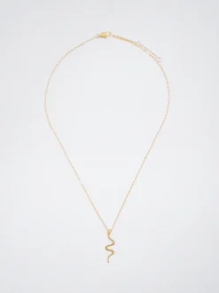 PARFOIS Collar De Acero Con Serpiente Dorado Best