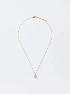 PARFOIS Collar De Acero Con Tr&eacute;bol Dorado Hot
