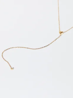 PARFOIS Collar De Acero Dorado Flash Sale