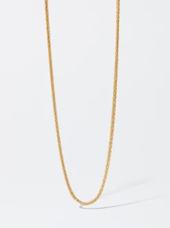 PARFOIS Collar De Acero Dorado Best