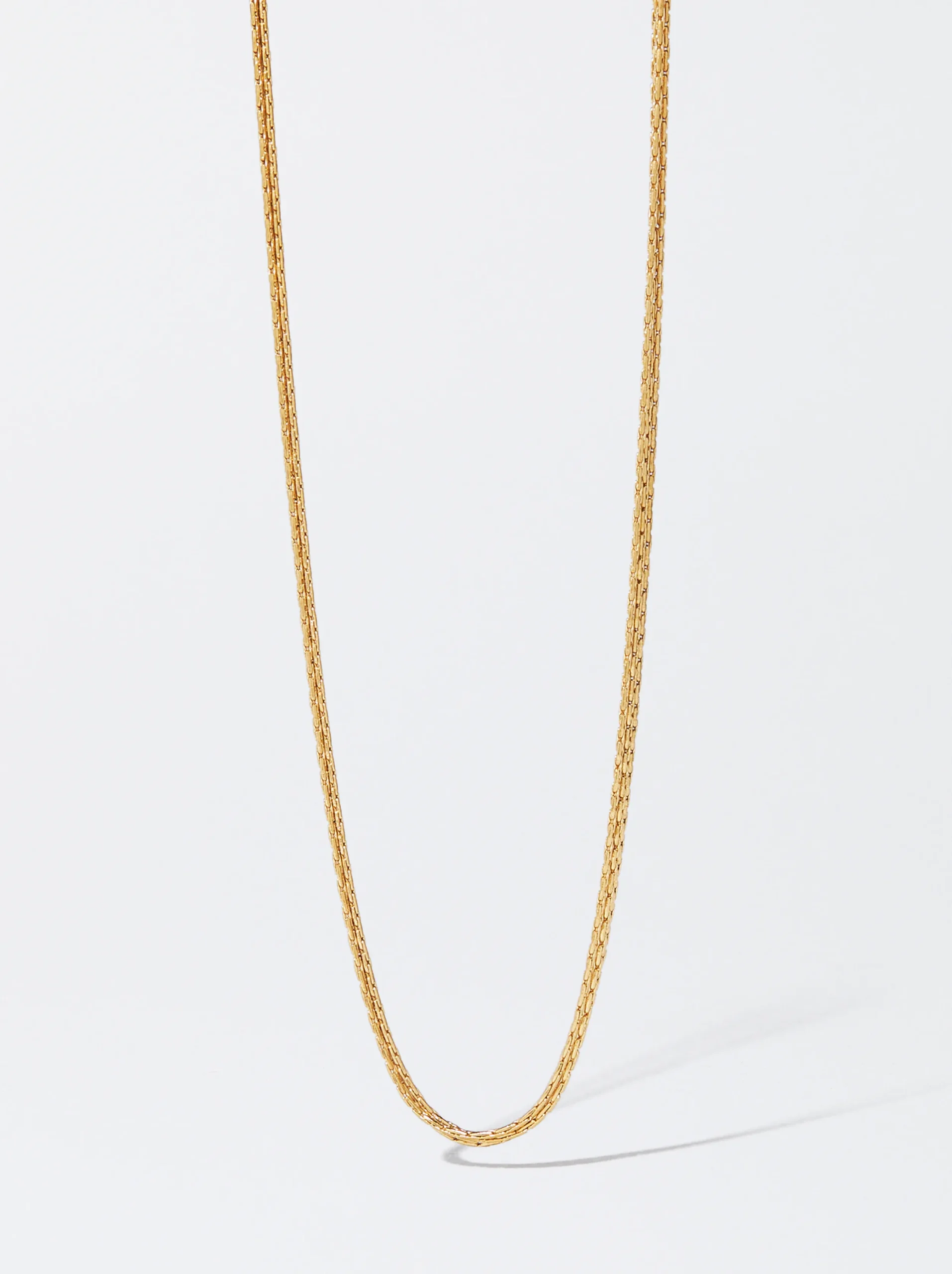 PARFOIS Collar De Acero Dorado Best