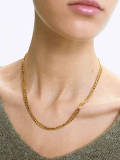 PARFOIS Collar De Acero Dorado Best