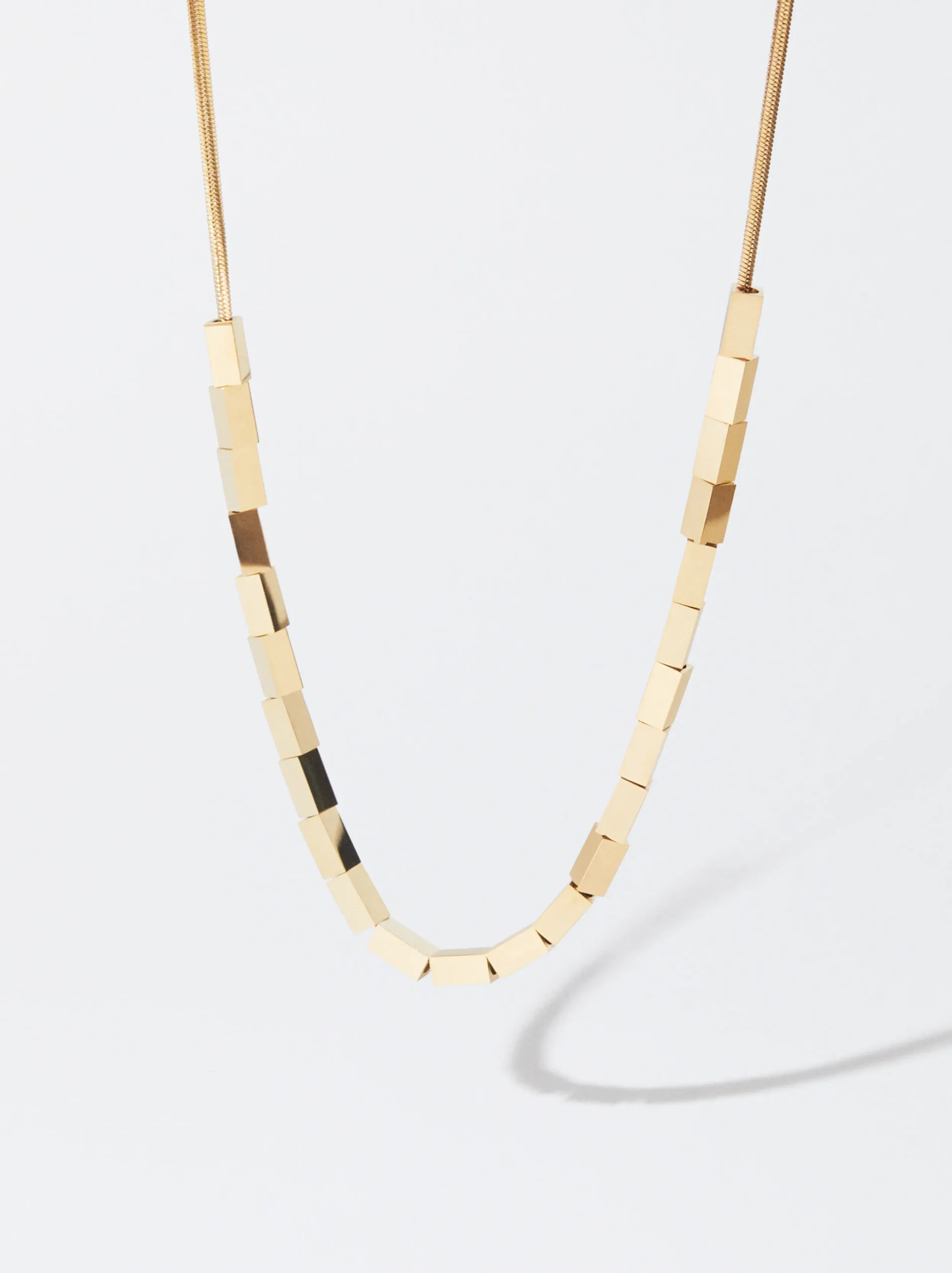 PARFOIS Collar De Acero Dorado Best