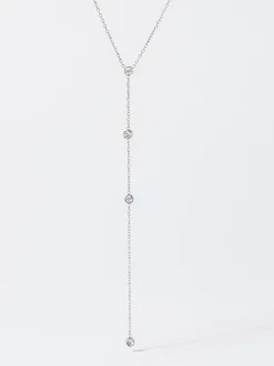 PARFOIS Collar De Acero Plateado Hot