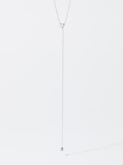 PARFOIS Collar De Acero Plateado Cheap