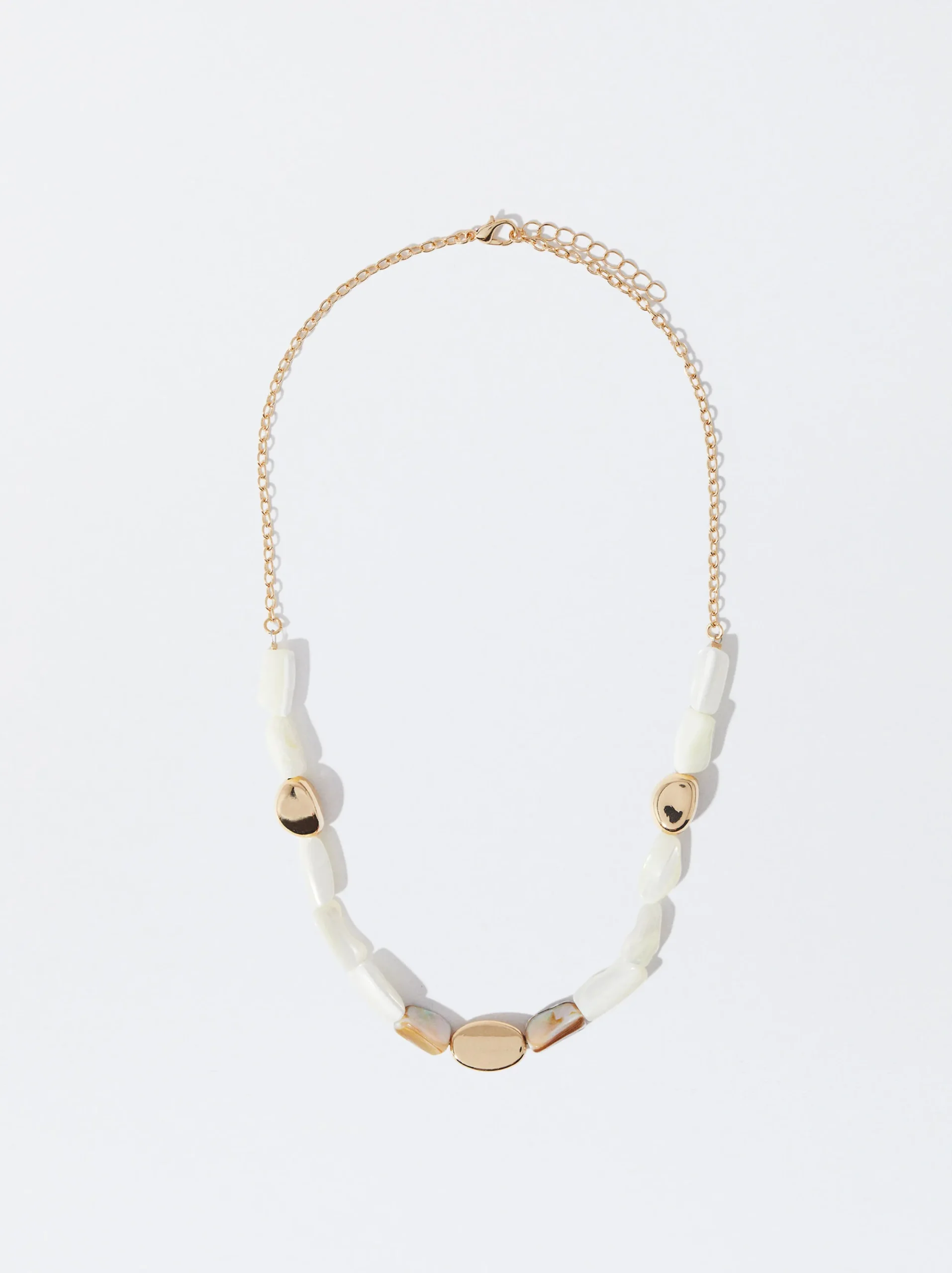 PARFOIS Collar De Concha Blanco Flash Sale