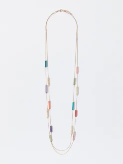 PARFOIS Collar De Oro Multicolor Multicor Hot