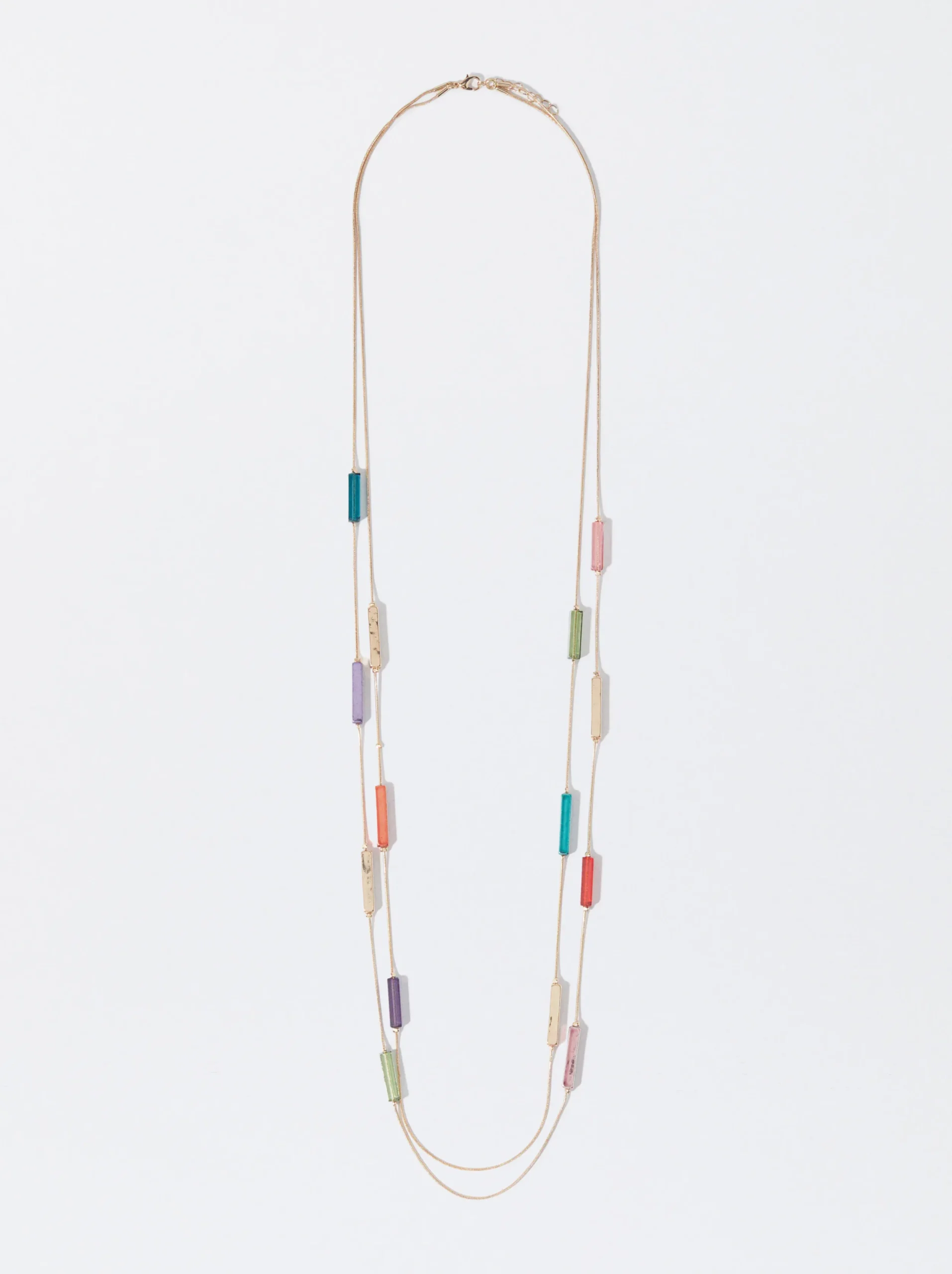 PARFOIS Collar De Oro Multicolor Multicor Hot