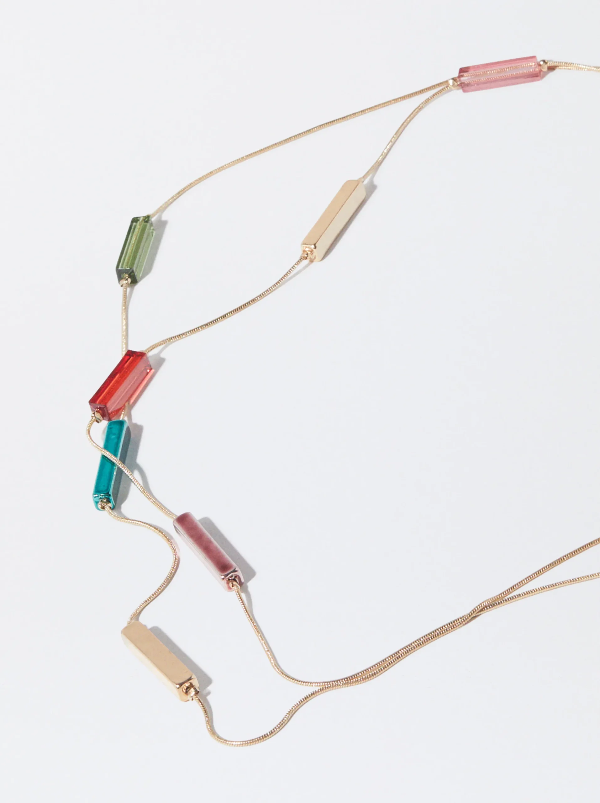 PARFOIS Collar De Oro Multicolor Multicor Hot