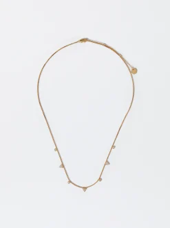 PARFOIS Collar De Plata 925 Con Circonitas Dorado Discount