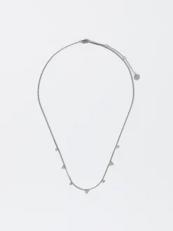 PARFOIS Collar De Plata 925 Con Circonitas Plateado Cheap