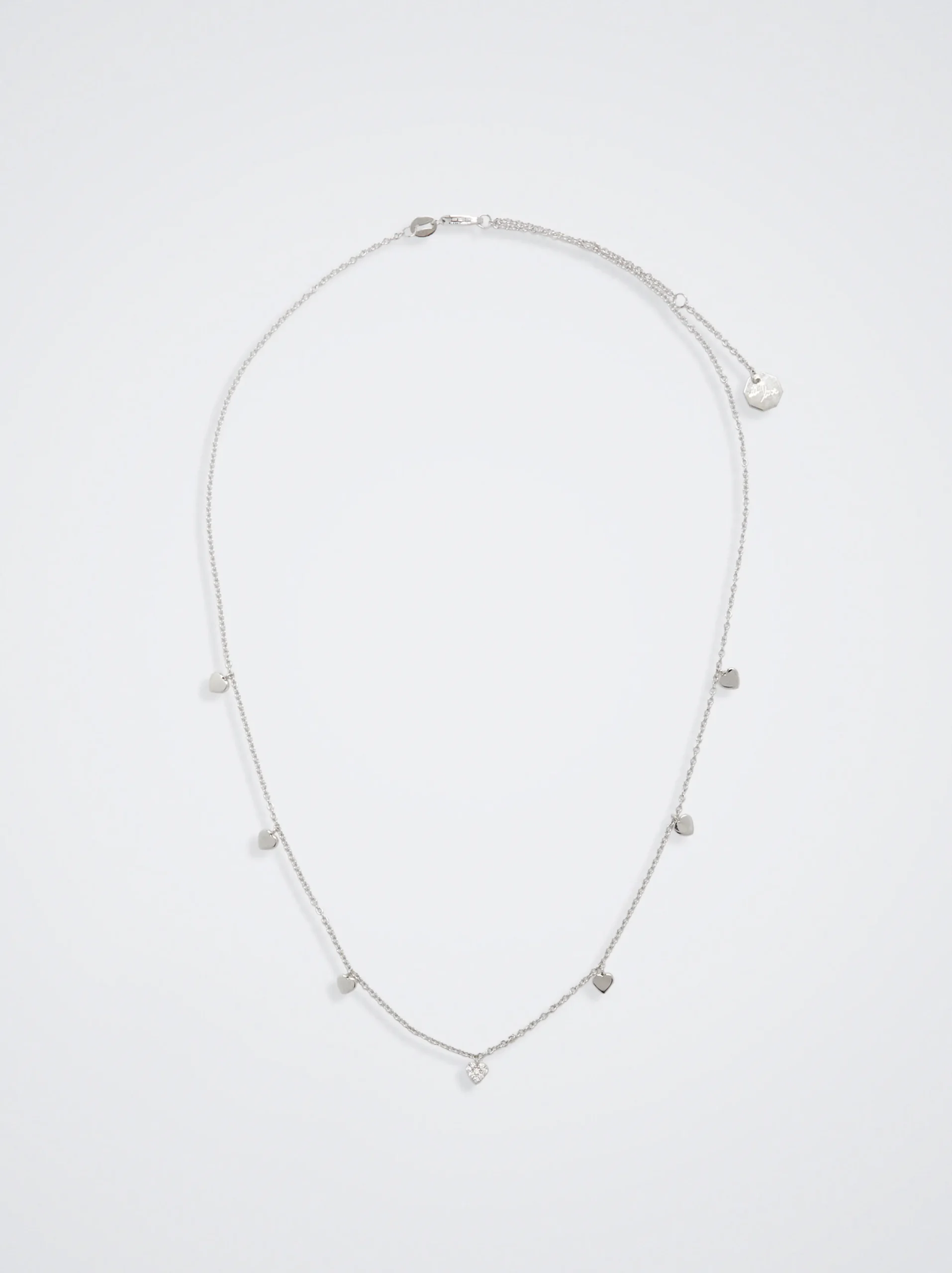 PARFOIS Collar De Plata 925 Con Circonitas Plateado Outlet