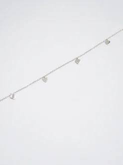 PARFOIS Collar De Plata 925 Con Circonitas Plateado Outlet