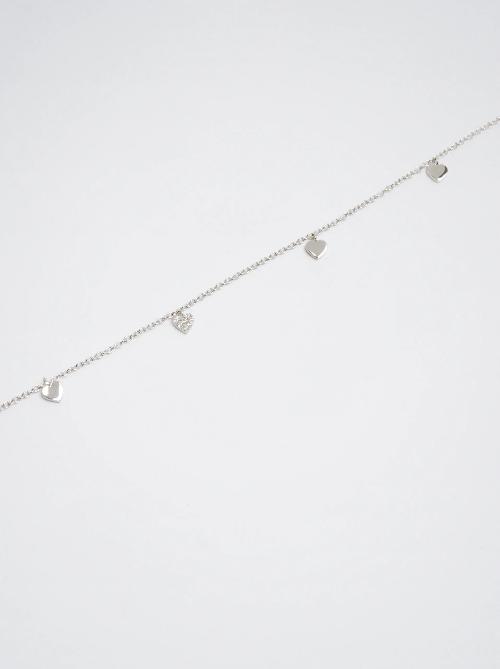 PARFOIS Collar De Plata 925 Con Circonitas Plateado Outlet