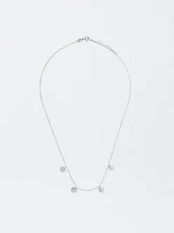 PARFOIS Collar De Plata 925 Con Circonitas Plateado Sale
