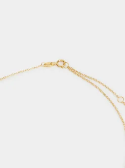 PARFOIS Collar De Plata 925 Con Circonitas Dorado Online