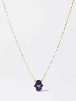 PARFOIS Collar De Plata 925 Con Piedra - Sodalita Azul Shop