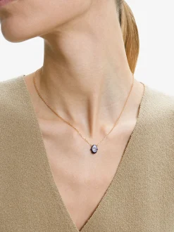 PARFOIS Collar De Plata 925 Con Piedra - Sodalita Azul Shop