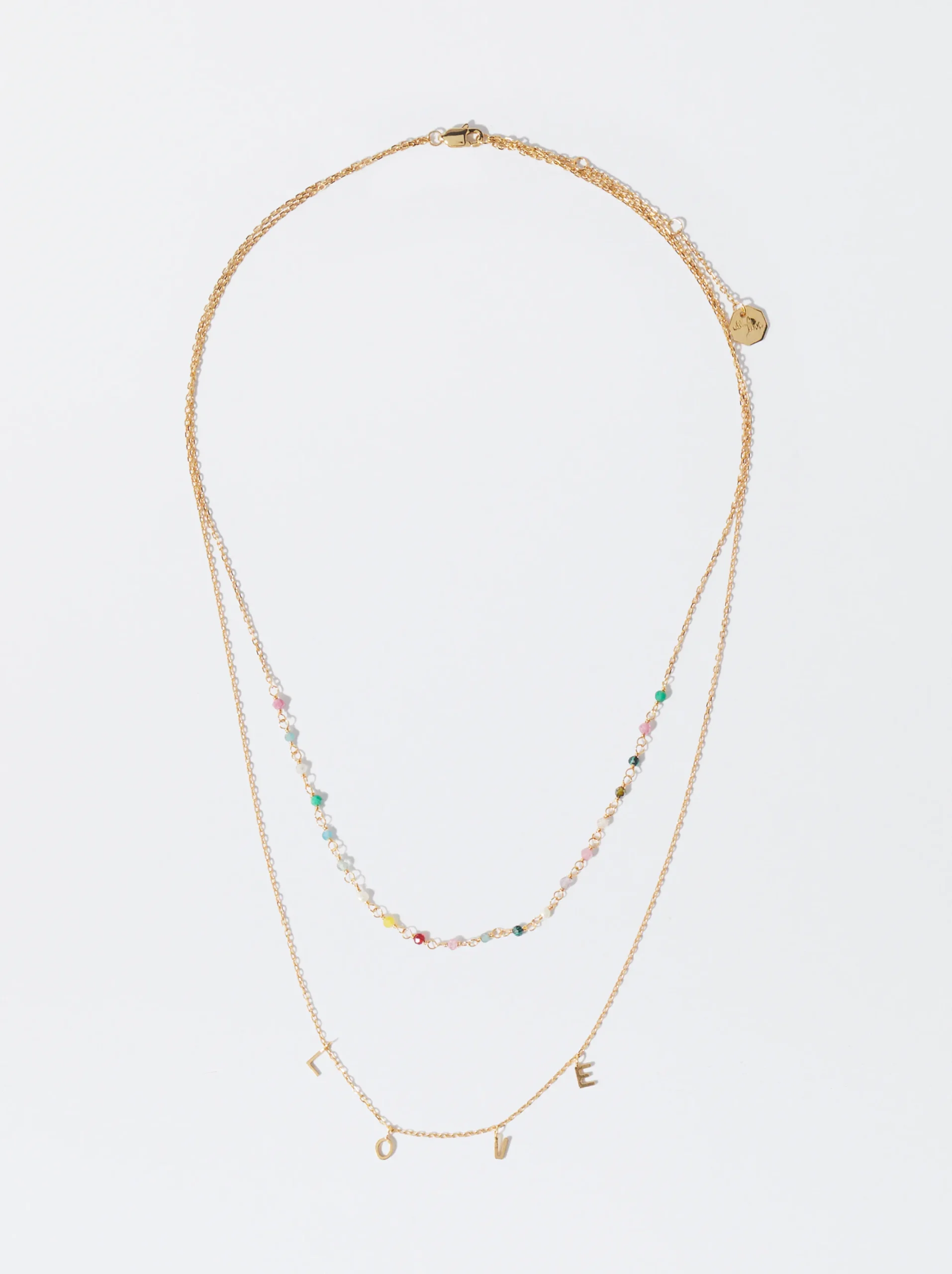 PARFOIS Collar De Plata 925 Multicolor Multicor Hot