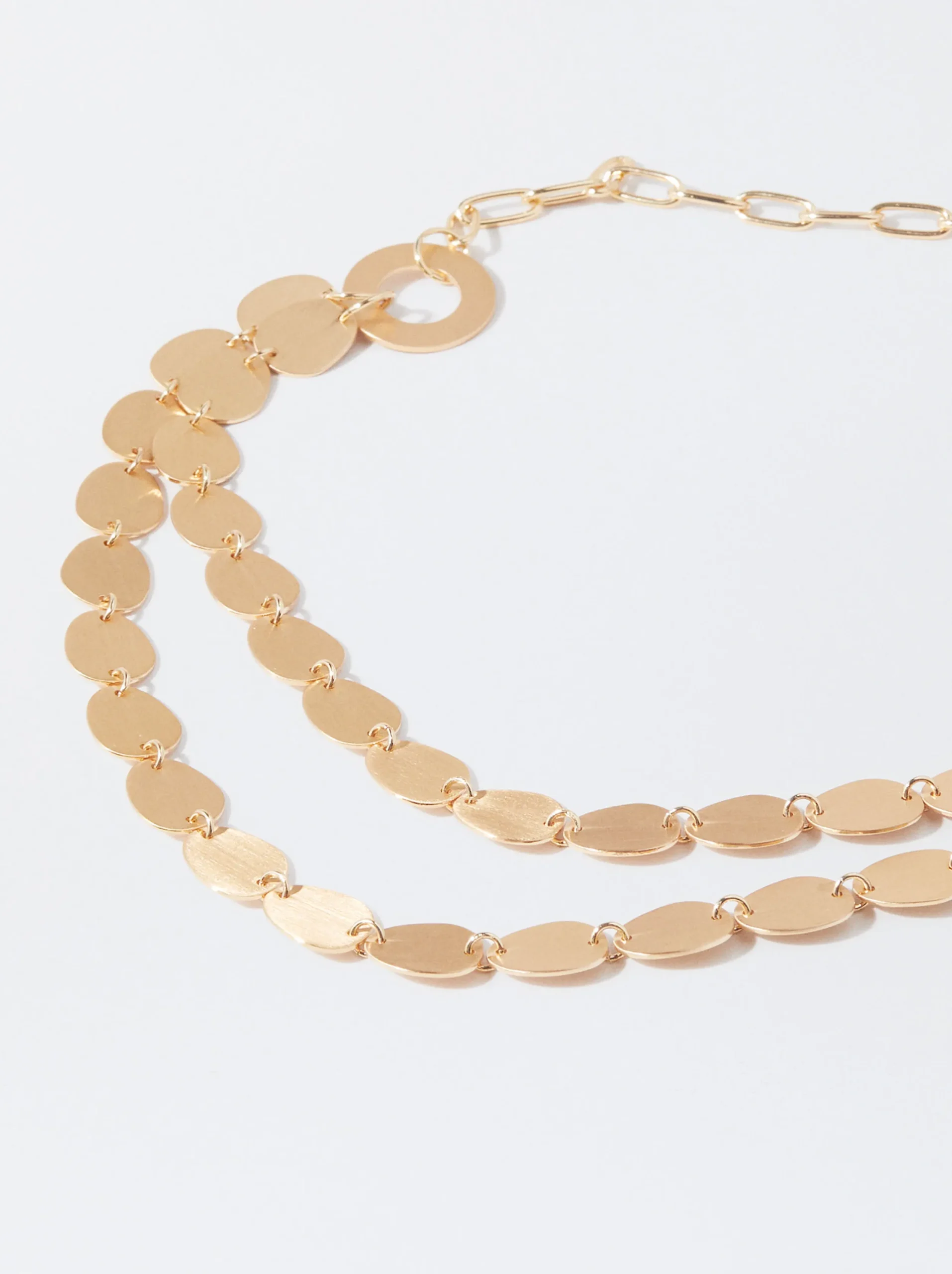 PARFOIS Collar Dorado Fashion