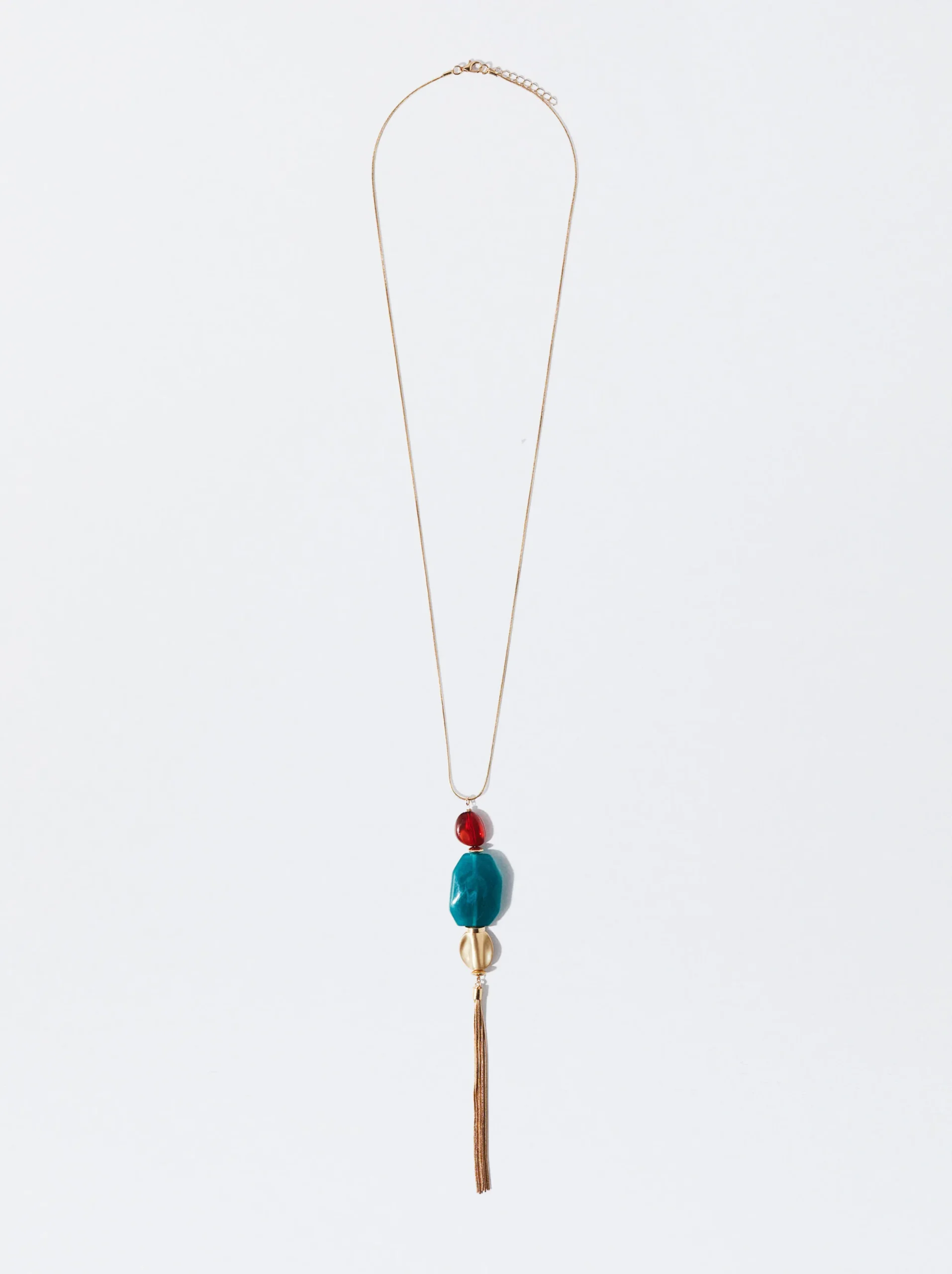 PARFOIS Collar Dorado Colgante Multicor Flash Sale