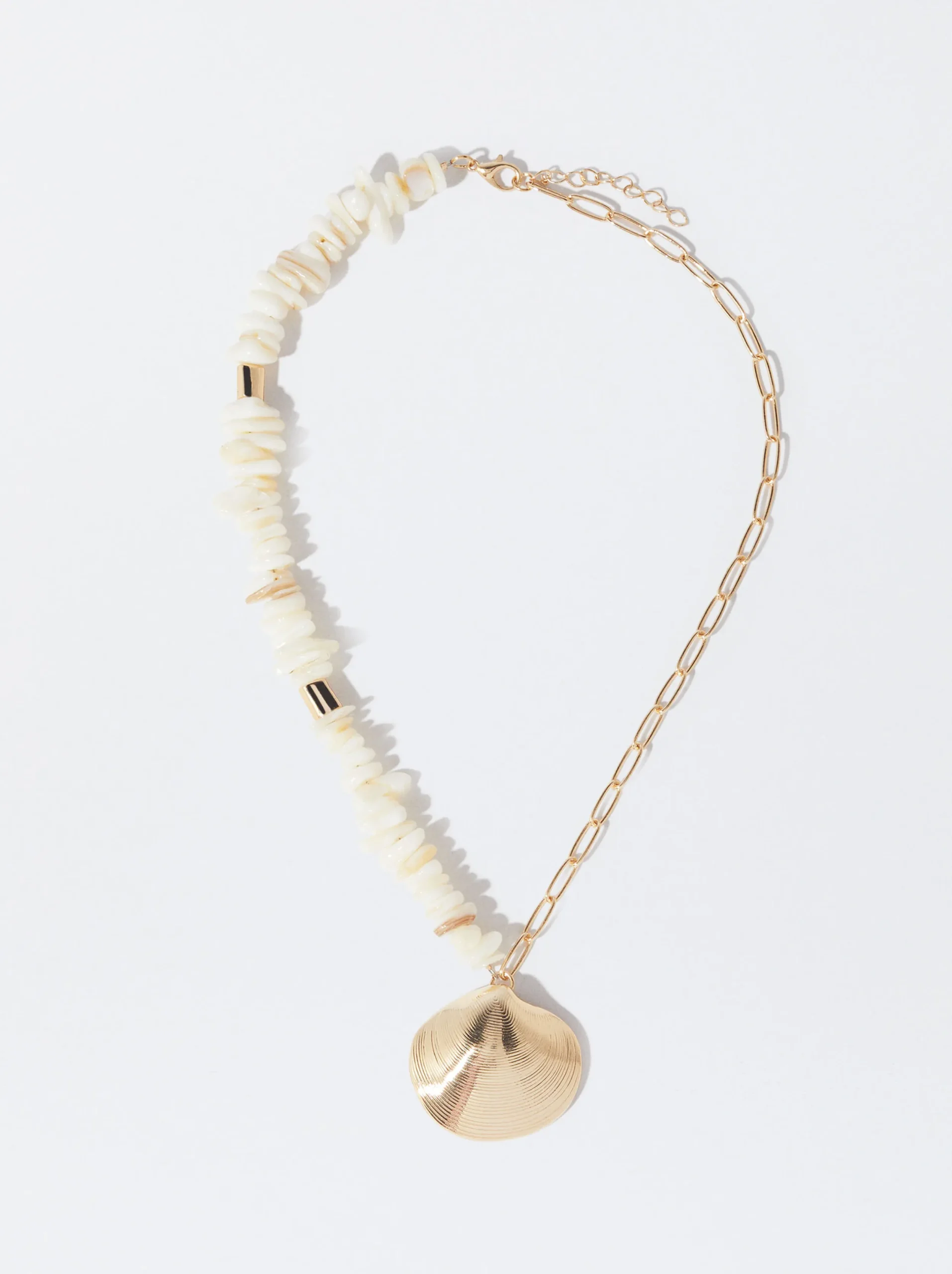 PARFOIS Collar Con Concha Dorado Online