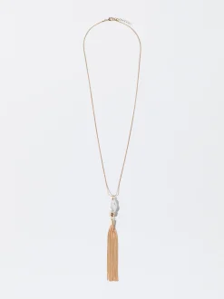 PARFOIS Collar Con Perla Dorado Best
