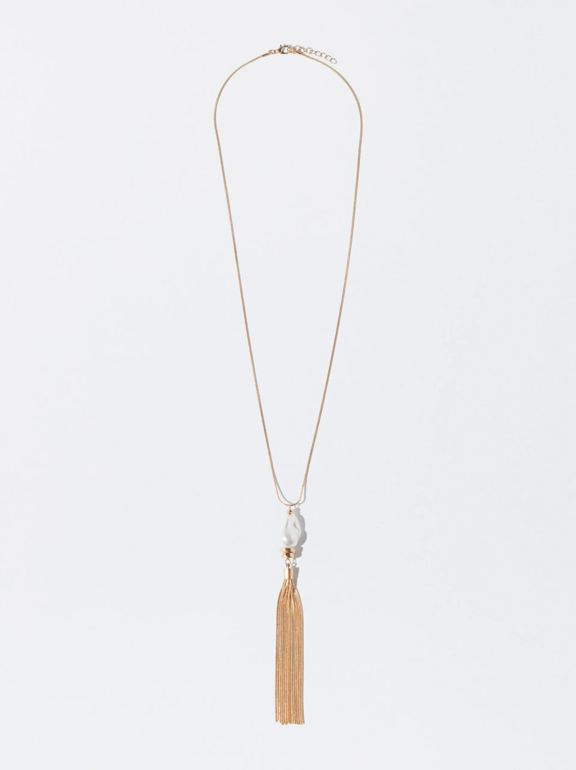 PARFOIS Collar Con Perla Dorado Best