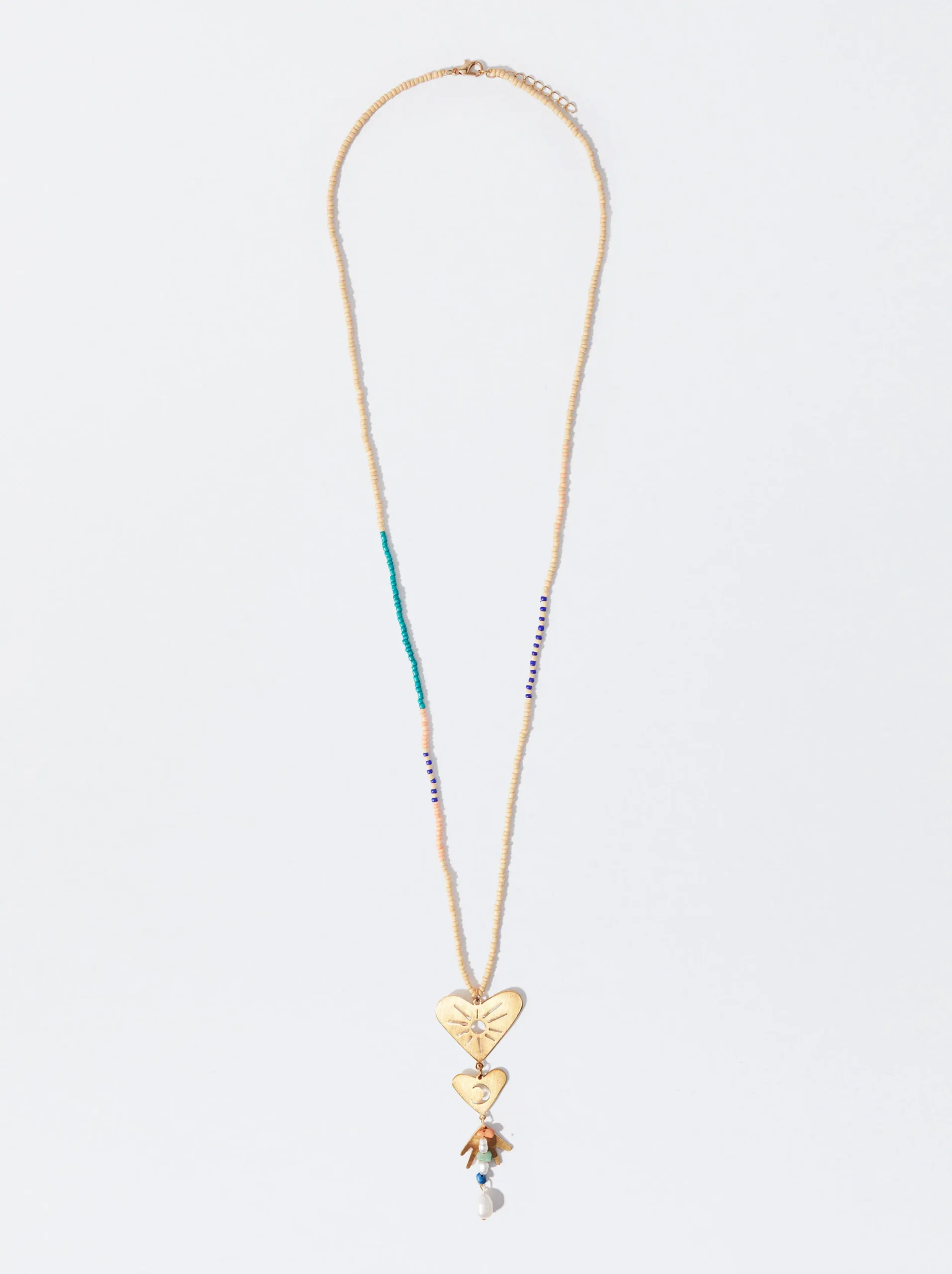 PARFOIS Collar Dorado Con Perla De Agua Dulce Multicor Online